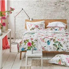 Japanese Magnolia Fuchsia Bed Linen Set
