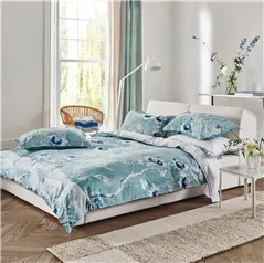 Manohari Delft Blue Bed Linen Set