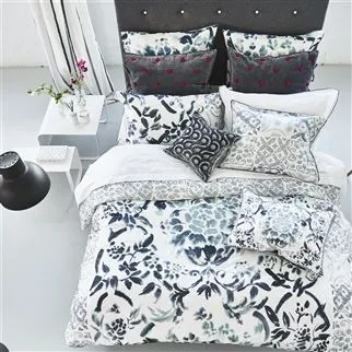 Cellini Graphite Bedding | Designers Guild
