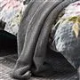 Alba Pale Grey Cotton Throw