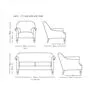 Paris 2.5 Seat Sofa