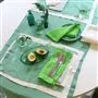 Lario Grass Linen Table Cloth, Runner, Placemats & Napkins