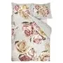 Damask Rose Fuchsia King Duvet Cover