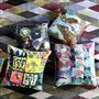 Arlecchino Wood Multicolore Cushion