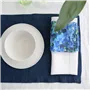 Lario Midnight Linen Placemats & Napkins