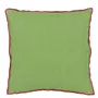 Brera Lino Cerise & Grass Cushion - Reverse