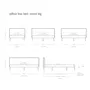 Pillow Bed - Low