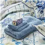 Kyoto Flower Indigo Cotton Pillowcases