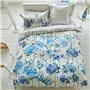 Kyoto Flower Indigo Cotton Pillowcases