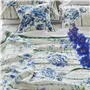 Kyoto Flower Indigo Cotton Pillowcases