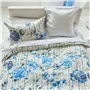 Kyoto Flower Indigo Cotton Pillowcases