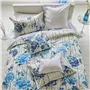 Kyoto Flower Indigo Cotton Pillowcases