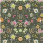 brocart decoratif velours - olive