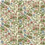 folk flower - parchment