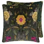 Brocart Decoratif Velours Olive Cushion