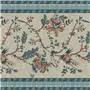 Pentimento Wide Border - Linen Large Sample