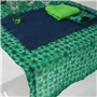Lario Midnight Linen Placemats & Napkins