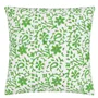 Emerald Block Printed Cushion - Reverse