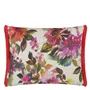 Manchu Fuchsia Outdoor Cushion - Reverse