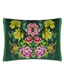 Eleonora Velours Viridian Cushion