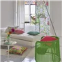 Eleonora Linen Fuchsia Kissen