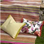 Manchu Fuchsia Outdoor Decorative Pillow