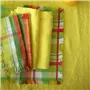 Lario Lemon Linen Table Cloth, Runner, Placemats & Napkins 