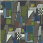 raku patchwork - chocolate