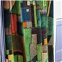 Raku Patchwork Emerald