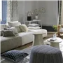Marquise Graphite Velvet Cushion
