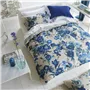 Hirigana Indigo Linen Bed Linen Set
