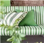 Brera Lino Emerald & Capri Linen Kissen