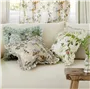 Craven Street Flower Duck Egg Cushion