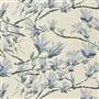 shangri-la lino - graphite fabric