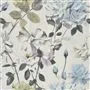 couture rose - graphite fabric