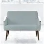 Ray - Two Seater - Walnut Leg - Brera Lino Lapis