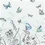 papillons eau de nil