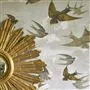 Chimney Swallows Sepia