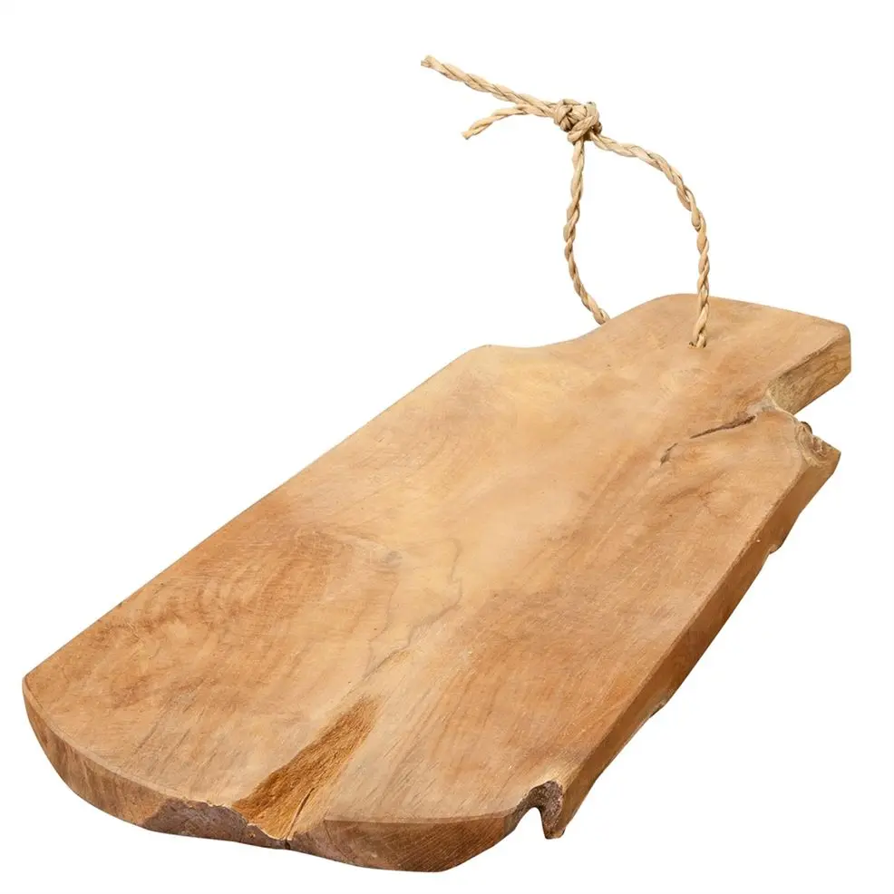 rustic chopping board