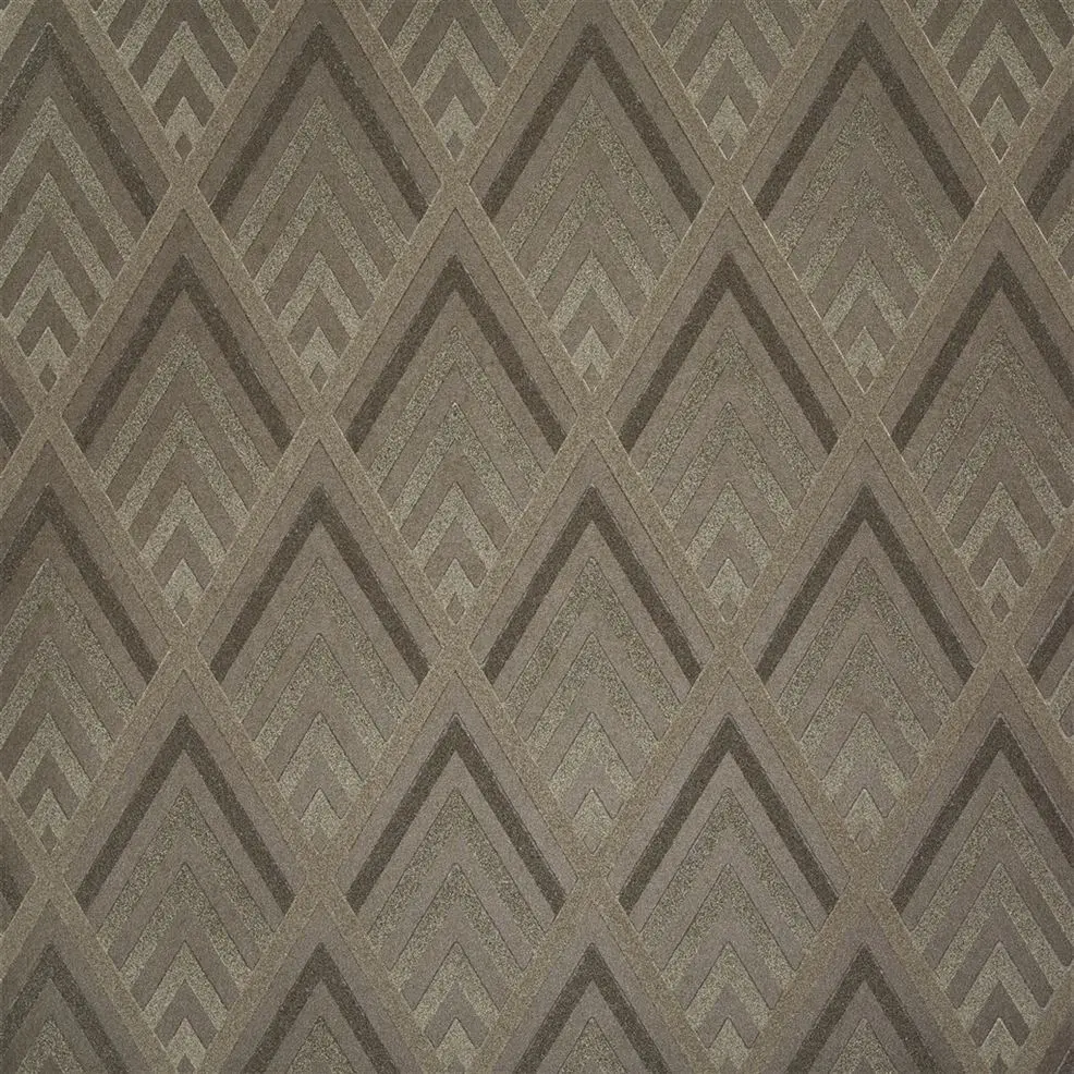 Jazz Age Geometric Bronze Wallpaper Ralph Lauren Designers Guild